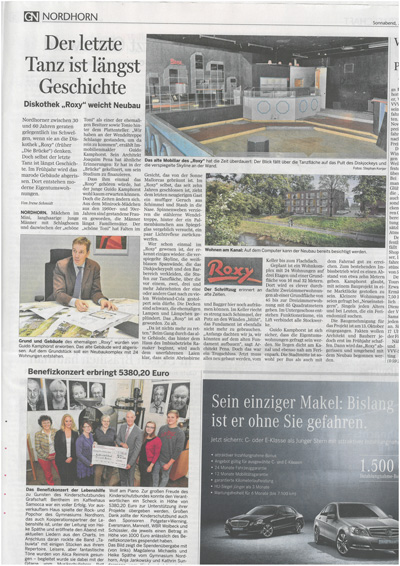 Die Vergangenheit des Geländes